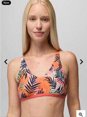 Prana Mallorca Reversible Swim Top Size Medium
